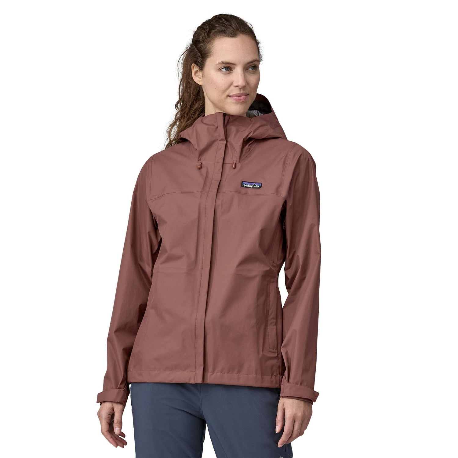 Patagonia W's Torrentshell 3L Jacket - 100% Recycled Nylon Dulse Mauve Jacket