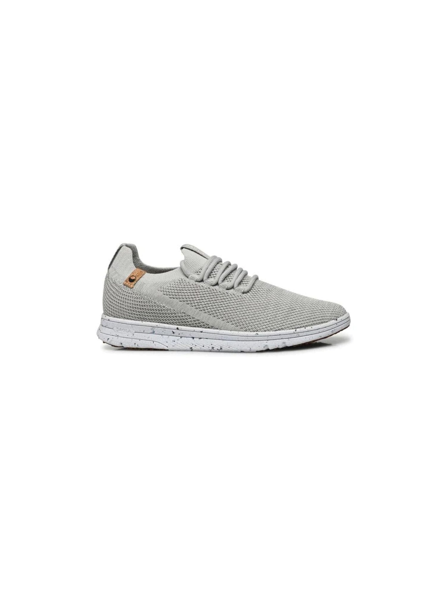 Saola W's Tsavo - 100% Vegan - Recycled and bio-sourced materials Light Grey 37 Shoes