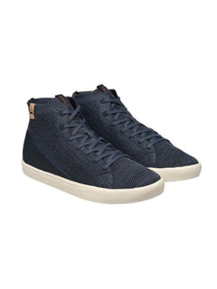 Saola W's Wanaka Knit Sneakers - Recycled PET and Bio-sourced materials Navy Shoes