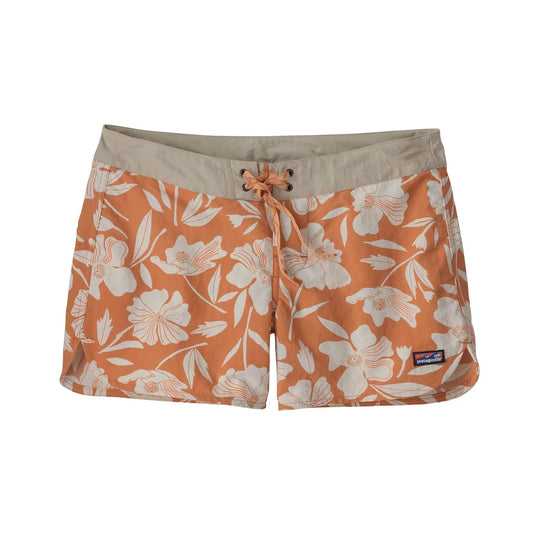 Patagonia W's Wavefarer Boardshorts - 5" - Recycled Nylon Oak St: Toasted Peach 4 Swimwear
