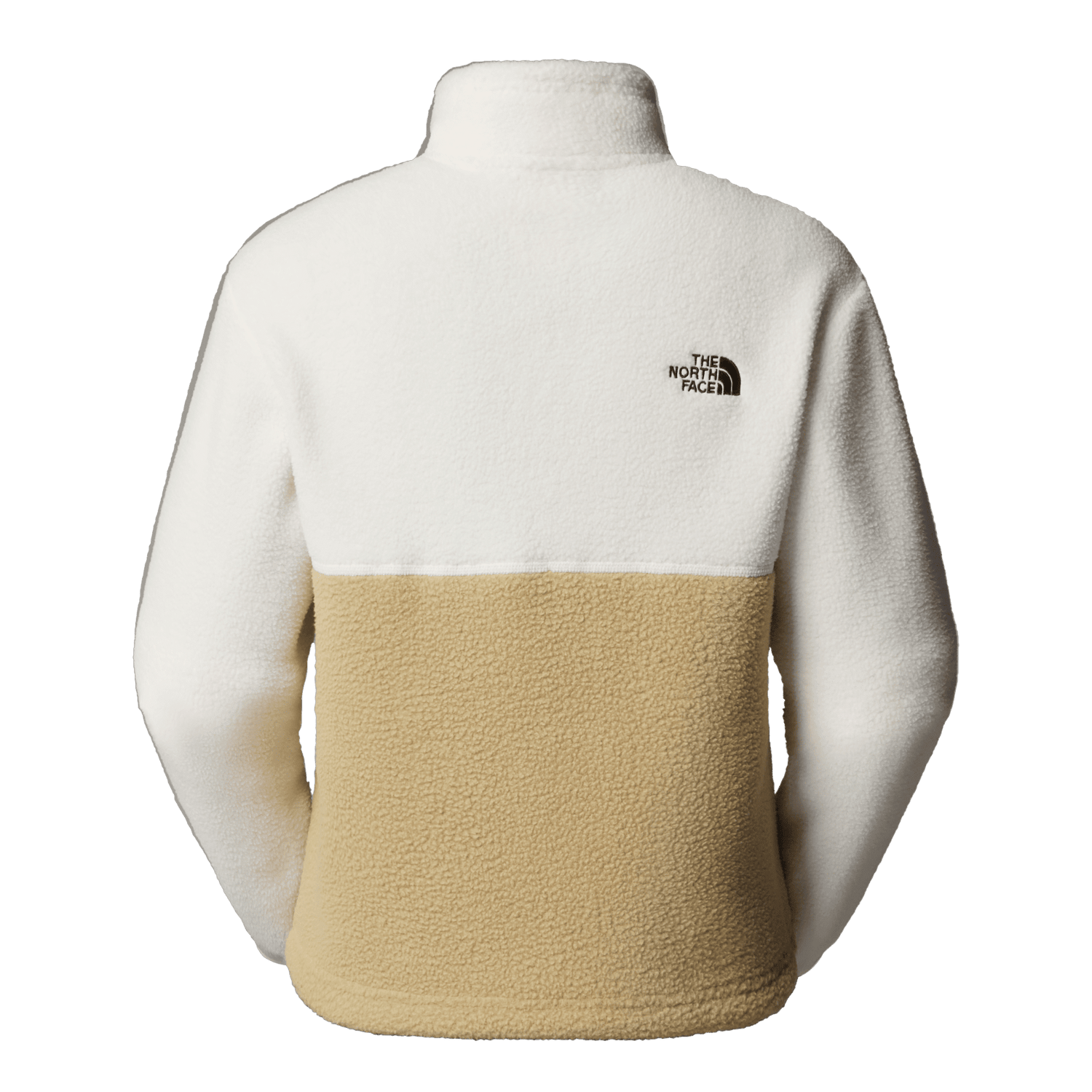 The North Face W’s Yumiori 1/4 Zip Fleece Khaki Stone White Shirt
