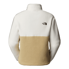 The North Face W’s Yumiori 1/4 Zip Fleece Khaki Stone White Shirt