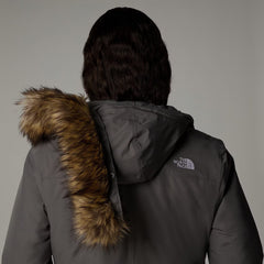 The North Face W's Zaneck Parka jacket - Recycled polyester Smoked Pearl Jacket