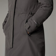 The North Face W's Zaneck Parka jacket - Recycled polyester Smoked Pearl Jacket