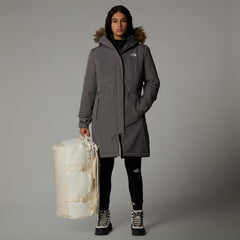 The North Face W's Zaneck Parka jacket - Recycled polyester Smoked Pearl Jacket