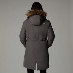 The North Face W's Zaneck Parka jacket - Recycled polyester Smoked Pearl Jacket