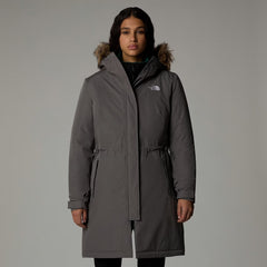 The North Face W's Zaneck Parka jacket - Recycled polyester Smoked Pearl Jacket