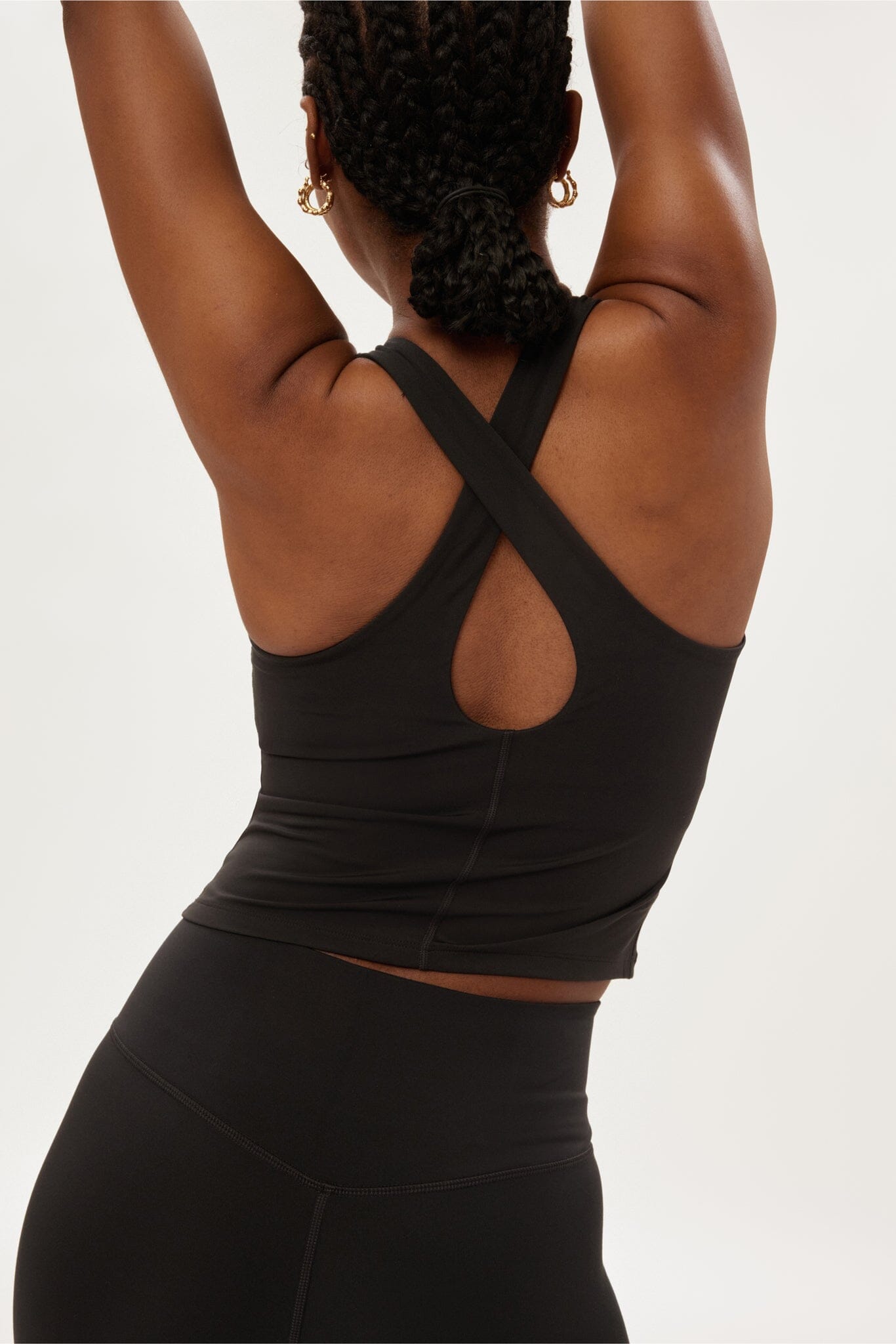 Zoe Superstrech Tank - Made from Recycled PET Shirt Girlfriend Collective 