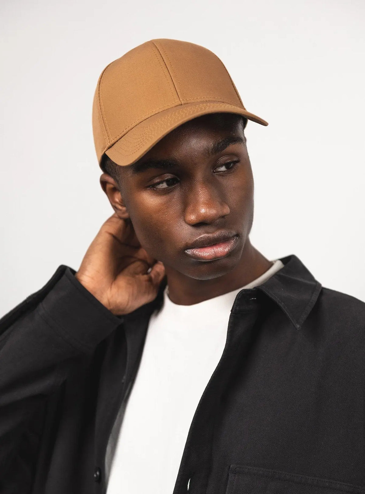 Stiksen 107 Ventile Cap - 100% Organic Cotton Cinnamon Headwear