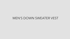 Patagonia - M's Down Sweater Vest - Recycled nylon & Responsible Down Standard down - Weekendbee - sustainable sportswear