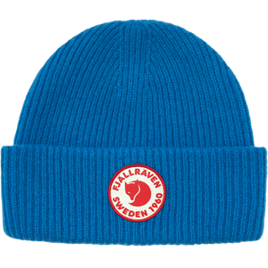 Fjällräven 1960 Logo Hat - 100% Wool Alpine Blue