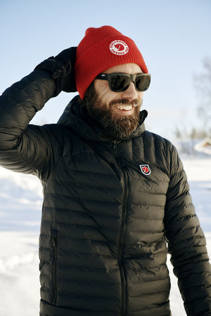 Fjällräven 1960 Logo Hat - 100% Wool Grey