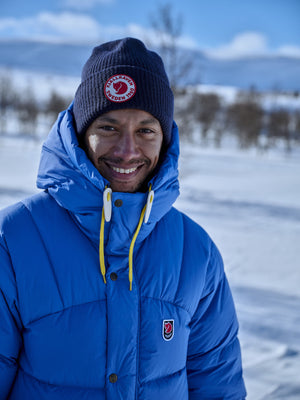 Fjällräven 1960 Logo Hat - 100% Wool Grey