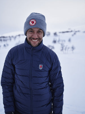 Fjällräven 1960 Logo Hat - 100% Wool Grey