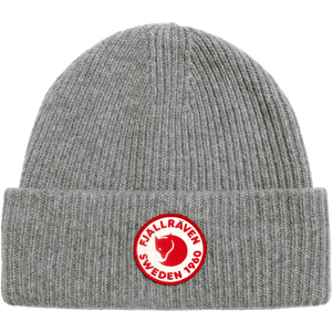 Fjällräven 1960 Logo Hat - 100% Wool Grey