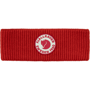Fjällräven 1960 Logo Headband - Wool True Red