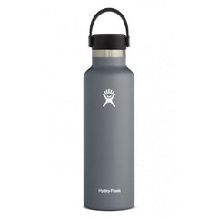 Hydro Flask Standard Mouth bottle 0.62l/21oz - Stainless Steel BPA Free Stone Cutlery