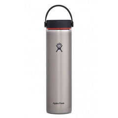 Hydro Flask Trail Series Wide Mouth Lightweight 0,71l/24oz - Stainless Steel BPA-Free Slate 24 oz 710 ml Cutlery