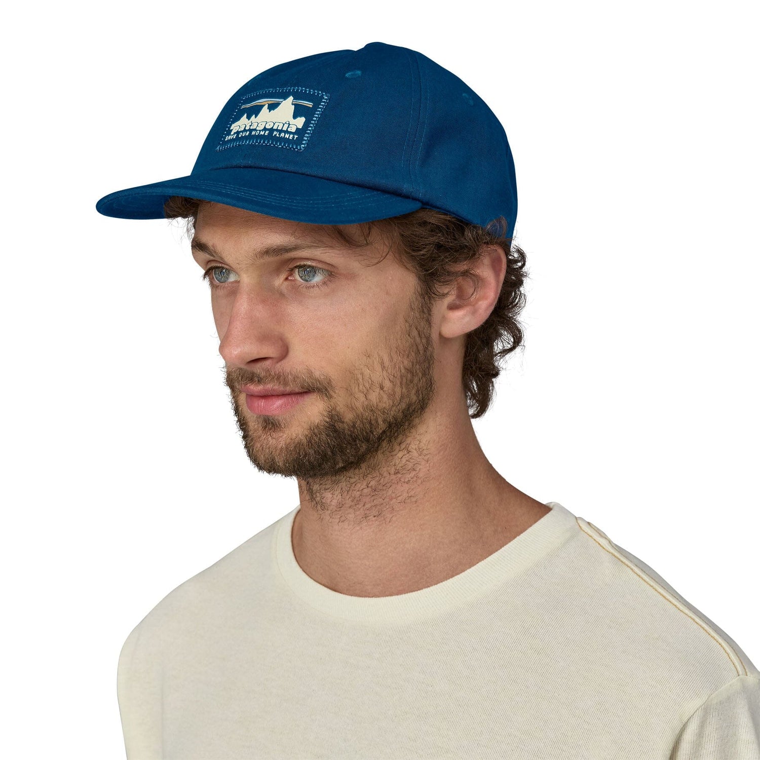 Patagonia 73 Skyline Trad Cap - Organic Cotton Lagom Blue Headwear