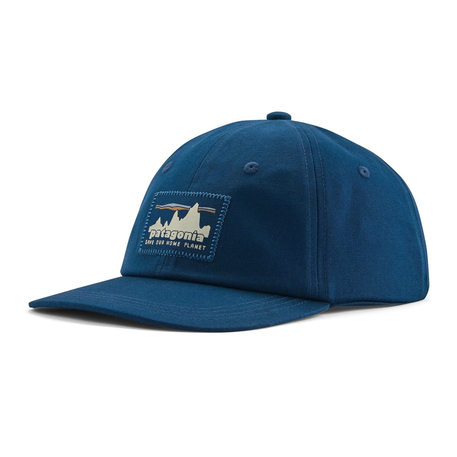 Patagonia 73 Skyline Trad Cap - Organic Cotton Lagom Blue Headwear