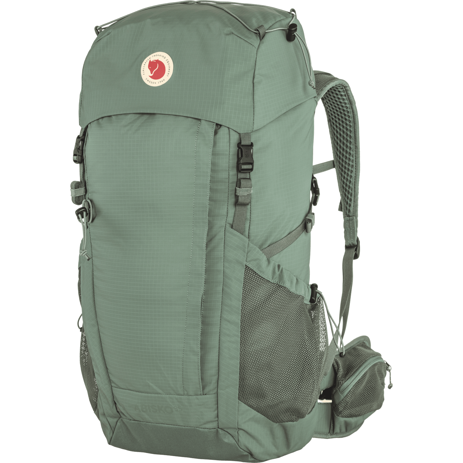 Fjällräven Abisko Hike 35 S/M - 100% Recycled Nylon Patina Green Bags