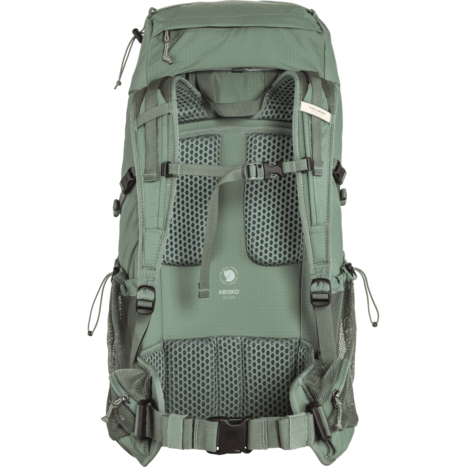 Fjällräven Abisko Hike 35 S/M - 100% Recycled Nylon Patina Green Bags