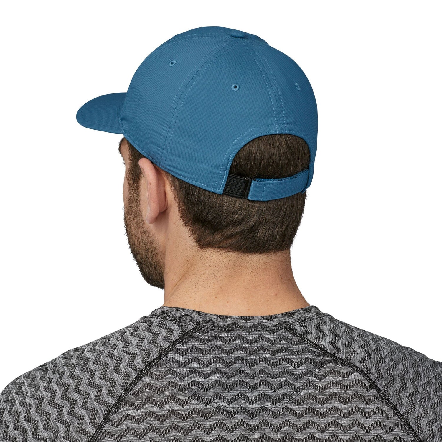 Patagonia Airshed Cap - 100% Recycled Polyester & NetPlus® Unity Fitz: Vessel Blue Headwear