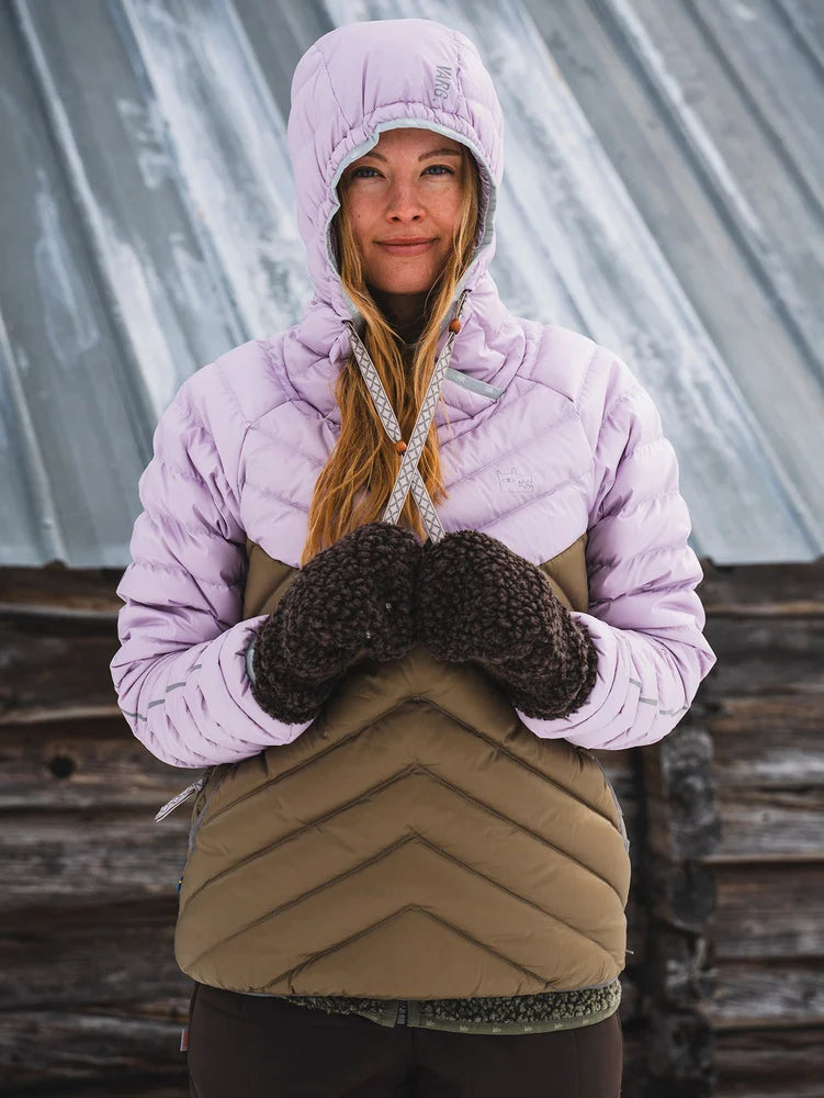 Varg - Älgön Down Hood Anorak - Made From Recycled Polyester - Weekendbee - sustainable sportswear