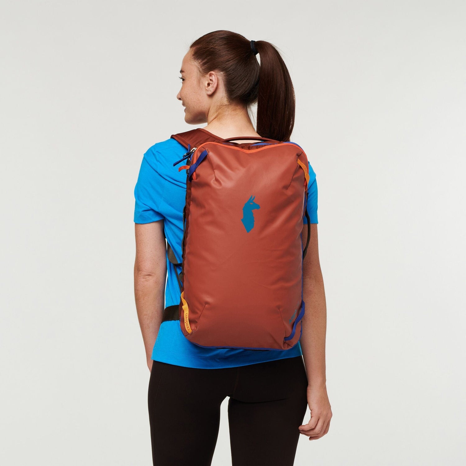 Cotopaxi Allpa 28L Travel Pack - TPU-coated 1000D polyester Rust Bags