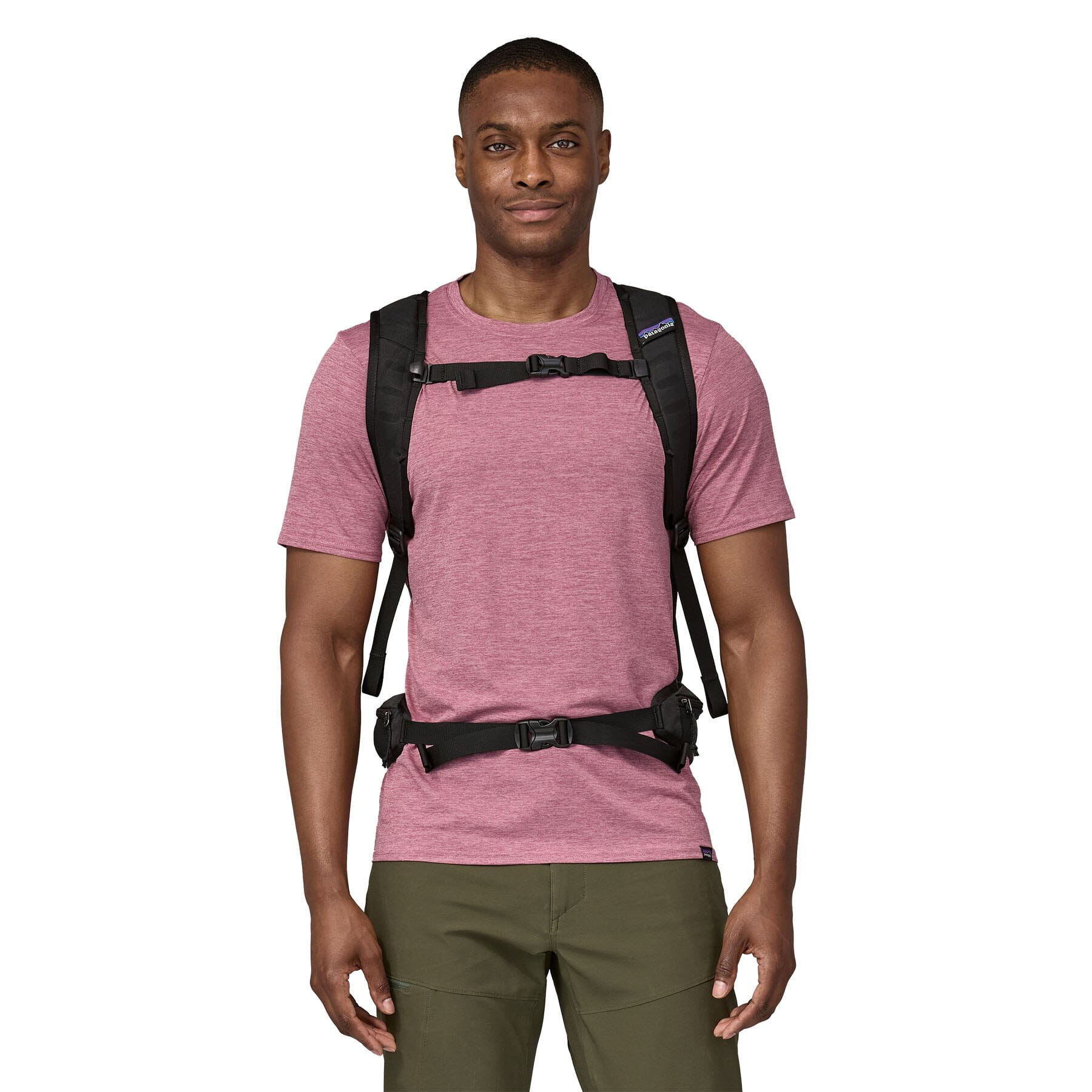 Pink patagonia backpack hot sale