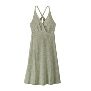 Patagonia Amber Dawn Dress - Organic Cotton Verano: Salvia Green