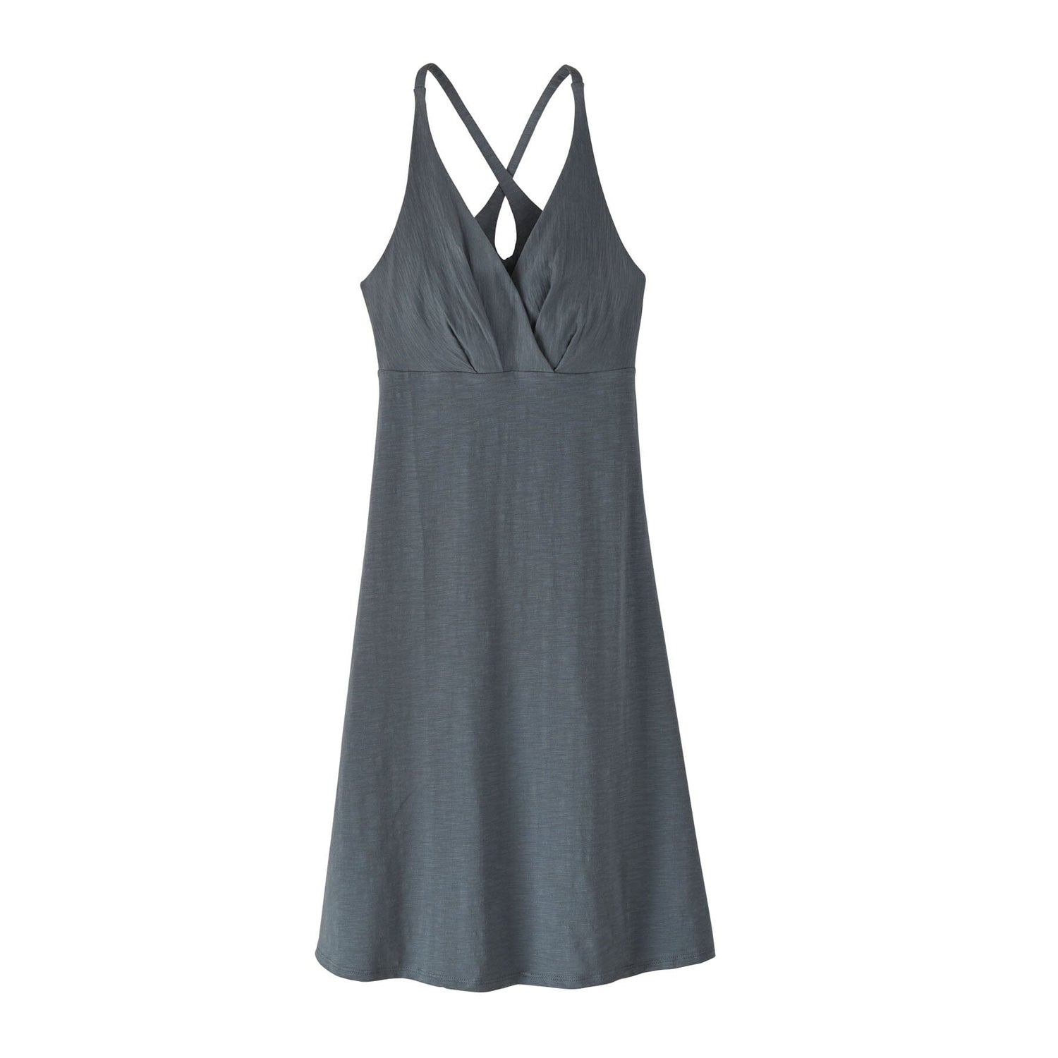 Patagonia Amber Dawn Dress - Organic Cotton Plume Grey Dress