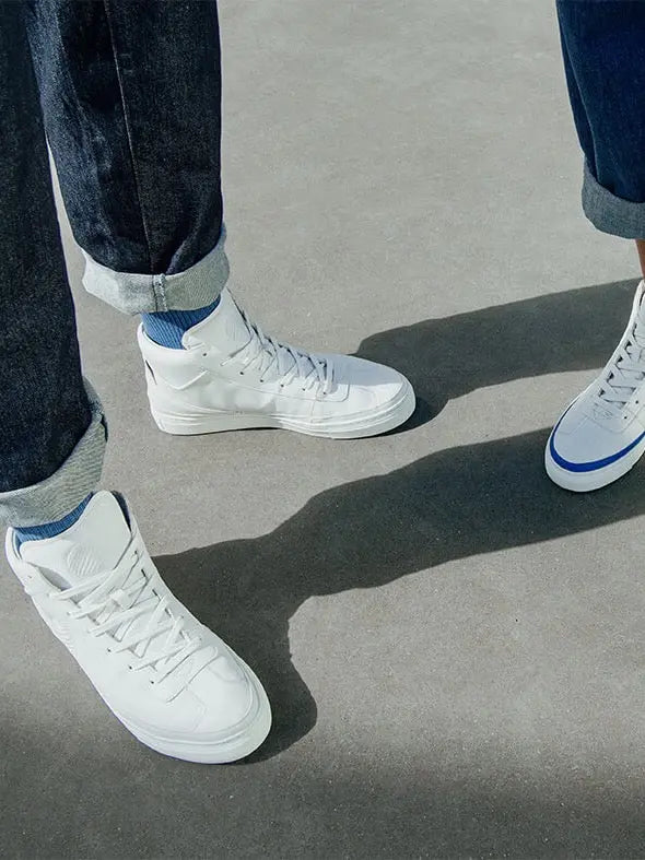 APL High Top Sneakers - Vegan Apple Leather Shoes Komrads