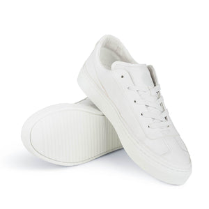 Komrads APL Low Sneaker - Vegan Apple Leather Monowhite