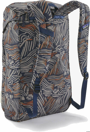 Patagonia Arbor Lid Pack 28l - Recycled Polyester Hut to Hut Multi: New Navy