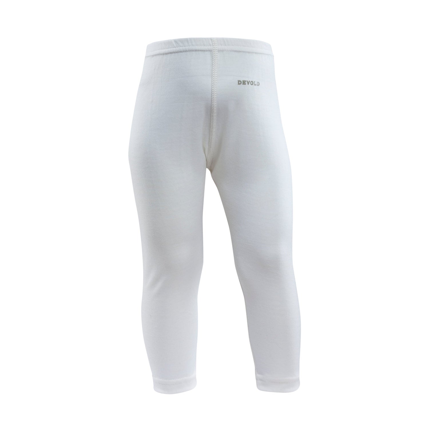 Devold Kids Breeze Long Johns - 100% Merino wool Offwhite Pants