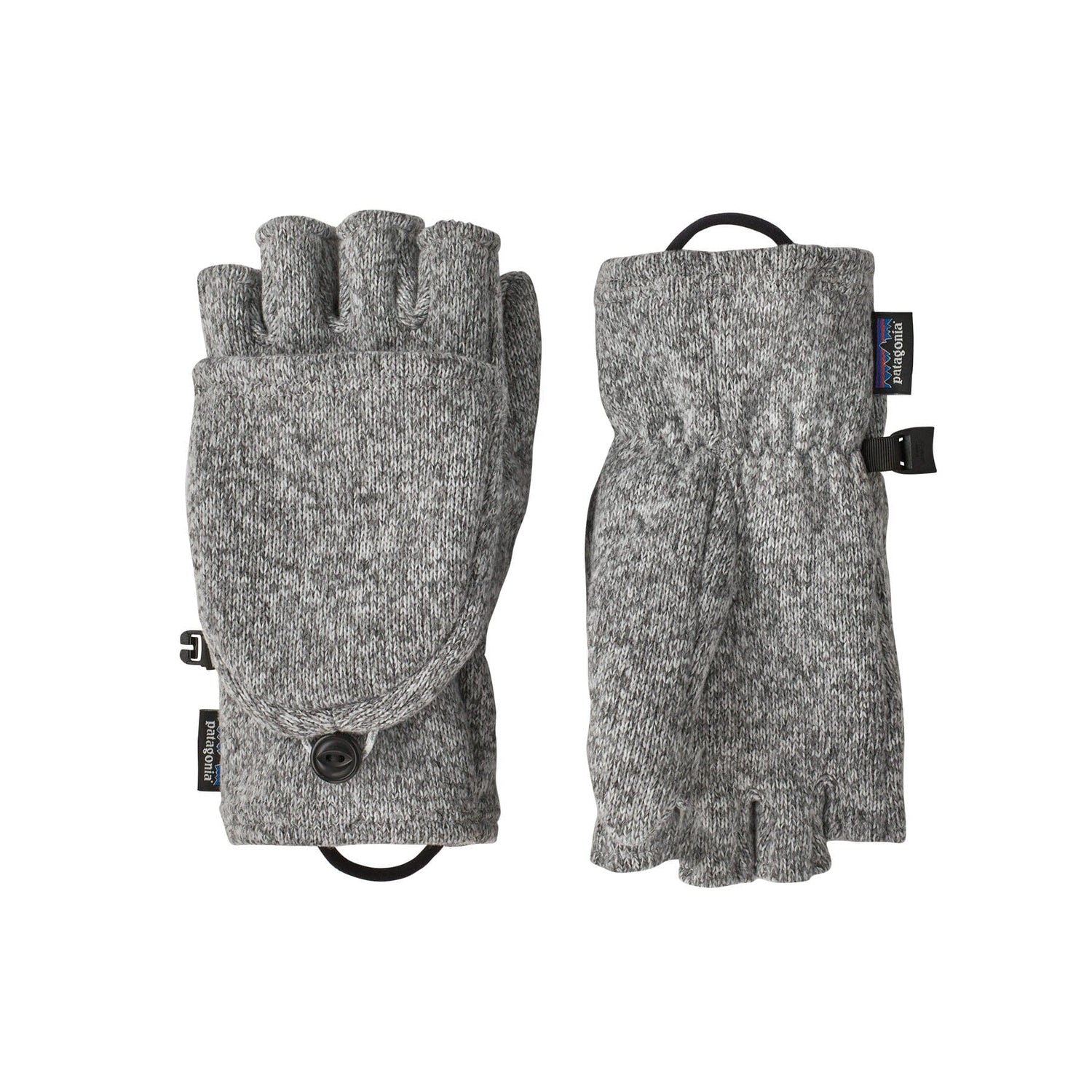 Patagonia Better Sweater Fleece Gloves - Recycled Polyester Birch White Gloves