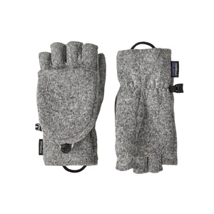 Patagonia Better Sweater Fleece Gloves - Recycled Polyester Birch White