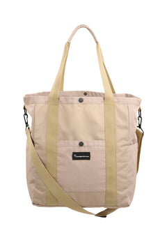 KnowledgeCotton Apparel Big Tote Pack with Shoulderstrap - Recycled Polyester Safari Bags