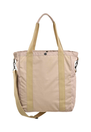 KnowledgeCotton Apparel Big Tote Pack with Shoulderstrap - Recycled Polyester Safari