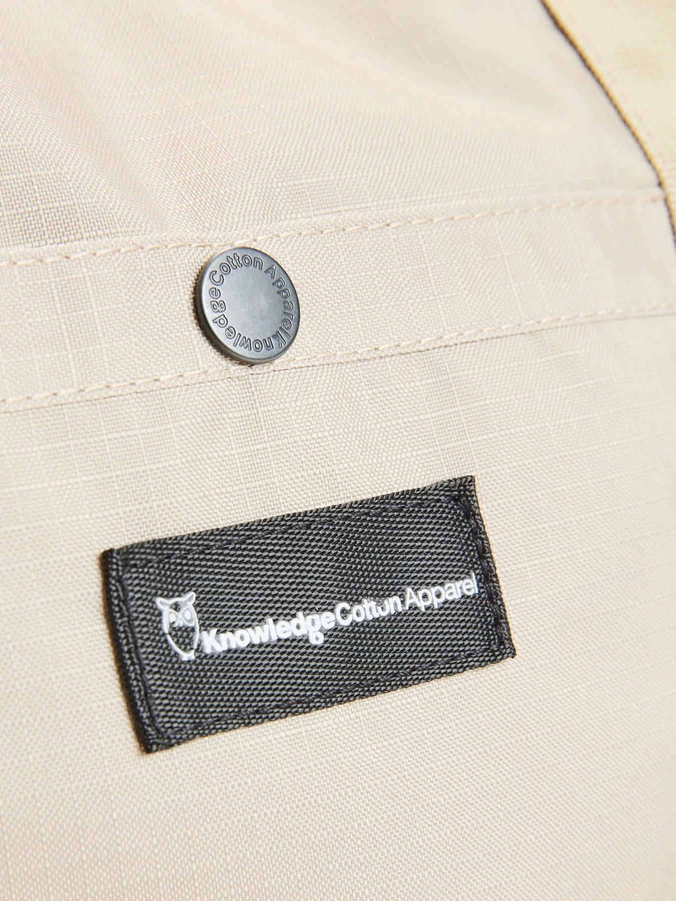 KnowledgeCotton Apparel Big Tote Pack with Shoulderstrap - Recycled Polyester Safari Bags