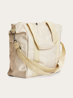 KnowledgeCotton Apparel Big Tote Pack with Shoulderstrap - Recycled Polyester Safari Bags