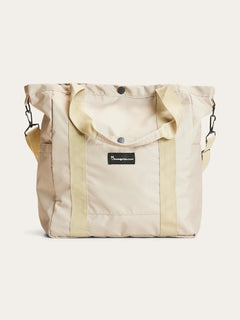KnowledgeCotton Apparel Big Tote Pack with Shoulderstrap - Recycled Polyester Safari Bags
