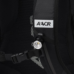 Aevor Bike Pack Proof - Made from Recycled PET-bottles Black w/ Reflective Bags