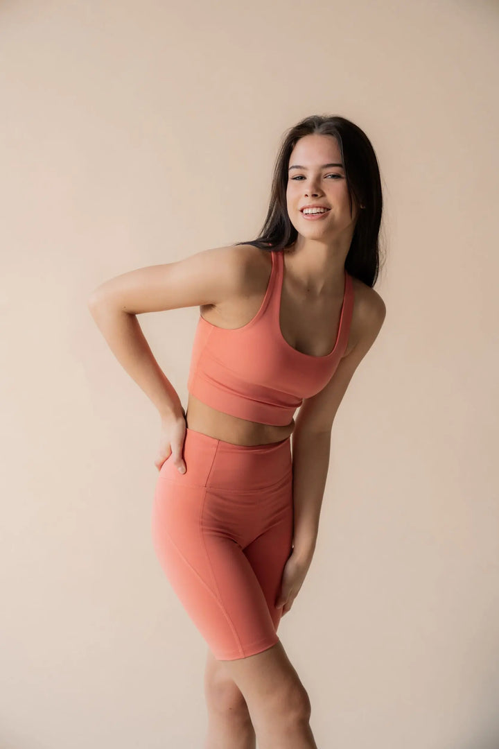 Bike Shorts - Made from recycled plastic bottles Pants Girlfriend Collective