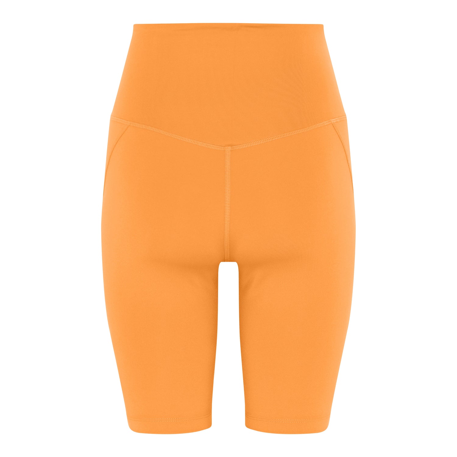 Girlfriend Collective Bike Shorts - Made from recycled plastic bottles Orange Zest Pants