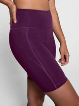 Girlfriend Collective Bike Shorts Pyöräilyshortsit Naisille - Plum