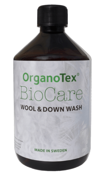 OrganoTex - BioCare Wool & Down Wash 500 ml - Bio-based fine wash - Weekendbee - sustainable sportswear