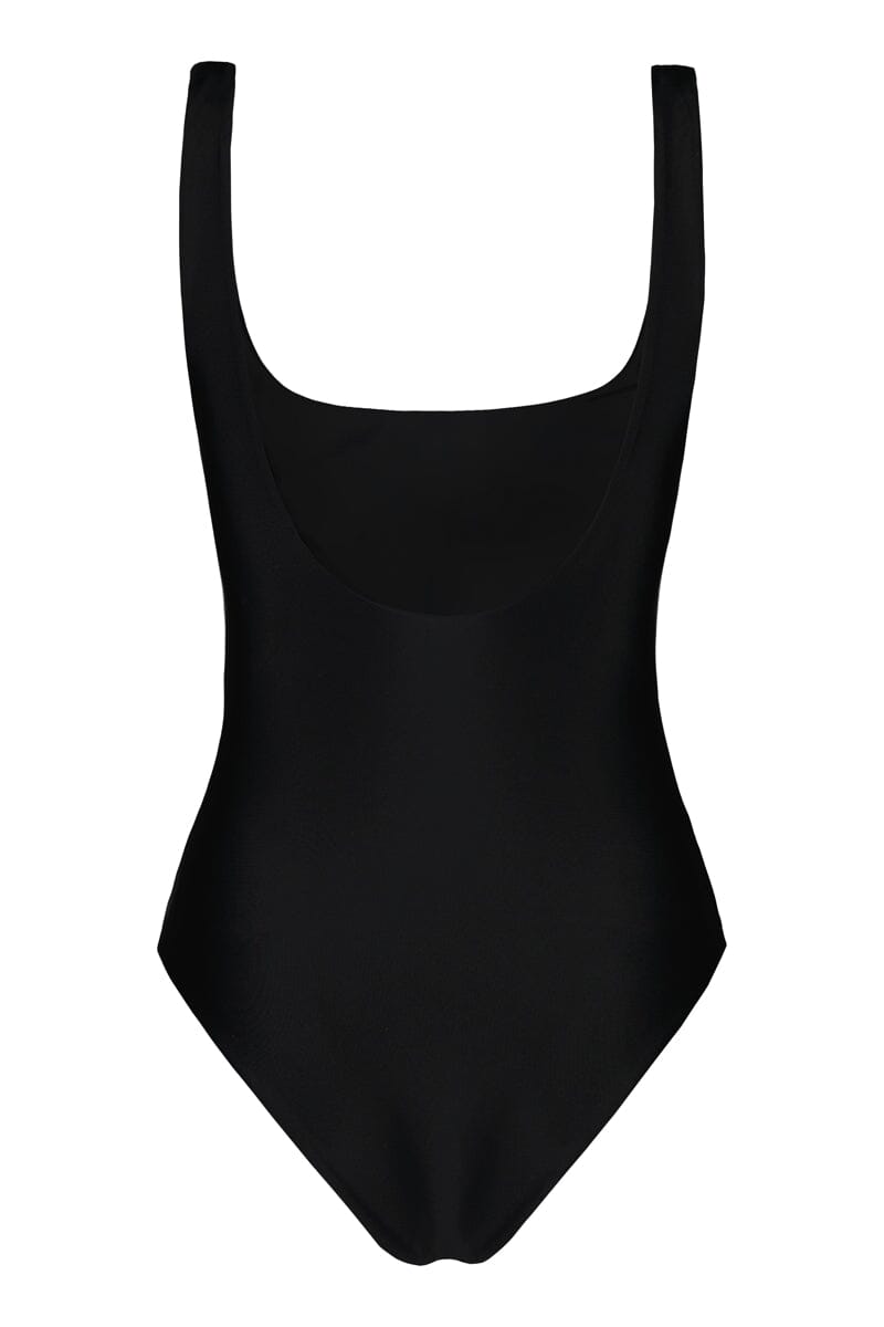 Lilja the Label Black Classic Onepiece - Recycled PA Black Swimwear