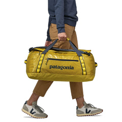 Patagonia Black Hole Duffel Bag 55L - 100 % Recycled Polyester Shine Yellow Bags